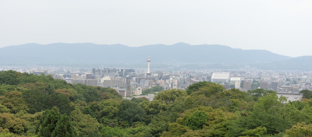 Vue générale de Kyôto